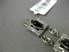 ANTIQUE LARGE 1.20CT ROSE CUT DIAMOND AAA ONYX & CORAL 18KT WHITE GOLD BRACELET