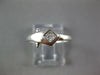 ESTATE .08CT DIAMOND 14KT WHITE GOLD PRINCESS INVISIBLE SQUARE FUN RING #27300