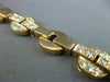 ESTATE 2.35CT ROUND CUT DIAMOND 18KT ROSE GOLD 3D CIRCULAR LINK BRACELET #21566