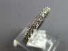 .58CT DIAMOND 14KT WHITE GOLD SHARED PRONG COMFORT FIT WEDDING ANNIVERSARY RING
