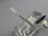 .33CT DIAMOND 18K WHITE GOLD 3D ROUND 2mm SEMI ETERNITY WEDDING ANNIVERSARY RING