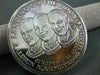 LANDING ON THE MOON E.ALDRIN N.ARMSTRONG M.COLLINS SILVER COIN 925 #22195