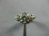 ANTIQUE LARGE 1.75CT DIAMOND PLATINUM 3D CLASSIC ETOILE FILIGREE ENGAGEMENT RING
