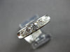 1.0CT DIAMOND 14KT WHITE GOLD 3D CHANNEL COMFORT FIT WEDDING ANNIVERSARY RING