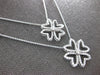 1.59CT DIAMOND 14KT WHITE GOLD 3D MULTI HEART DOUBLE FLOWER BY THE YARD NECKLACE