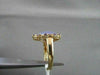 ANTIQUE WIDE 7.60CT AAA AMETHYST & QUARTZ 14KT YELLOW GOLD HEART LOVE FUN RING