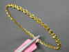 1.70CT INTENSE FANCY YELLOW DIAMOND 18KT YELLOW GOLD 3D FILIGREE BANGLE BRACELET