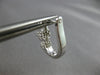 .75CT DIAMOND 14KT WHITE GOLD FLOWER PAST PRESENT FUTURE LEVERBACK HOOP EARRINGS