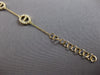 ESTATE .71CT DIAMOND 14KT YELLOW GOLD OVAL BY THE YARD LOVE KNOT TENNIS BRACELET