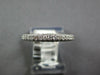 .57CT DIAMOND 14KT WHITE GOLD 3D CLASSIC 2.5MM SEMI ETERNITY ANNIVERSARY RING