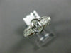 ESTATE 2.02CT ROUND OVAL & PRINCESS DIAMOND 14K WHITE GOLD ENGAGEMENT RING 25940
