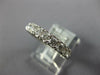 .93CT DIAMOND 18KT WHITE GOLD 3D ROUND MULTI HEART 3/4 ETERNITY ANNIVERSARY RING