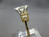 LARGE 1.70CT DIAMOND 14KT YELLOW GOLD MARQUISE GRADUATING ENGAGEMENT RING #27988