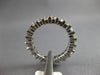 2.40CT DIAMOND 14K WHITE GOLD SHARED PRONG ETERNITY 3mm WEDDING ANNIVERSARY RING