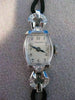 ANTIQUE OLD MINE DIAMOND 14KT WHITE GOLD LONGINES WATCH SWISS MECHANICAL #19574