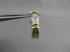 ESTATE LONG .70CT DIAMOND BAGUETTE 14KT 2 TONE GOLD UMBRELLA EARRINGS CUTE! 6162