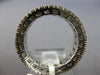 WIDE 3.50CT DIAMOND 18KT WHITE GOLD PRINCESS & ROUND ETERNITY ANNIVERSARY RING