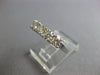 1.0CT DIAMOND 14KT WHITE GOLD 3D ROUND CLASSIC 5 STONE WEDDING ANNIVERSARY RING