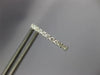 .42CT DIAMOND 14KT WHITE GOLD 3D INSIDE OUT OVAL HUGGIE HOOP HANGING EARRINGS