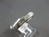 ESTATE .68CT DIAMOND 14KT WHITE GOLD PRINCESS CHANNEL WEDDING ANNIVERSARY RING