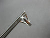 .41CT DIAMOND 18KT WHITE GOLD 3D ROUND TRIANGULAR TRILLION FUN HUGGIE EARRINGS