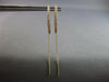 ESTATE LARGE .72CT DIAMOND 14KT YELLOW GOLD GRADUATING BAR CHANDELIER HANGING EARRINGS