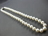 LARGE & LONG AAA TAHITIAN PEARL 14KT WHITE GOLD CLASSIC 9MM LOVE NECKLACE #27949
