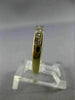 ESTATE .27CT DIAMOND 14KT YELLOW GOLD 9 STONE PRINCESS CHANNEL ANNIVERSARY RING