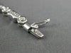 ESTATE 1.79CT DIAMOND 14KT WHITE GOLD PAST PRESENT FUTURE ETOILE BRACELET #18270