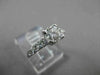 ANTIQUE 1.12CT ROUND DIAMOND PLATINUM FISHTAIL ENGAGEMENT RING G/H VS #23269
