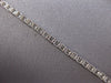 ESTATE .98CT DIAMOND 14KT WHITE GOLD 3D CLASSIC ADJUSTABLE TENNIS BRACELET