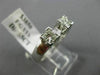 .65CT PRINCESS DIAMOND 14K WHITE GOLD 3D 3 STONE SEMI MOUNT ENGAGEMENT RING 1575