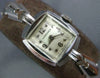 ANTIQUE ART DECO LONGINES 14KT WHITE GOLD 3D SQUARE CLASSIC LADIES WATCH #19038