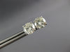 ESTATE 1.67CT DIAMOND 14K WHITE GOLD CLASSIC ROUND 4 PRONG MARTINI STUD EARRINGS