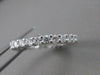 ESTATE 1.25CTW DIAMOND SHARE PRONG ETERNITY ANNIVERSARY 14KT W GOLD RING #20908