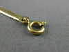 ESTATE LONG 14KT YELLOW GOLD 3D CLASSIC HERRINGBONE CHAIN BRACELET #25321