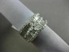 ESTATE 2.06CT DIAMOND 18KT WHITE GOLD BUTTERFLY FLOWER WEDDING ANNIVERSARY RING