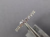 1.04CT DIAMOND 18KT WHITE GOLD 3D 2MM CLASSIC ETERNITY ANNIVERSARY LOVE RING