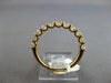 1.16CT DIAMOND 14KT YELLOW GOLD 3D SEMI ETERNITY LUCIDA WEDDING ANNIVERSARY RING