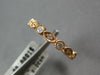 .58CT DIAMOND 14KT ROSE GOLD ROUND & MARQUISE FILIGREE ETERNITY ANNIVERSARY RING