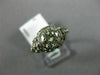 ANTIQUE LARGE 1.75CT DIAMOND PLATINUM 3D CLASSIC ETOILE FILIGREE ENGAGEMENT RING