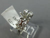 .82CT DIAMOND 14K WHITE GOLD CLASSIC 2 ROW ROUND SEMI MOUNT ENGAGEMENT RING 1273