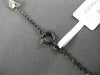 ANTIQUE LONG 14KT BLACK GOLD 3D TOPAZ & AAA SOUTH SEA PEARL BY THE YARD NECKLACE
