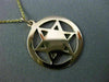 ESTATE 14K YELLOW GOLD 3D HANDCRAFTED STAR OF DAVID ZION FILIGREE PENDANT #26157