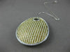 ESTATE EXTRA LARGE 8.69CT WHITE & FANCY YELLOW DIAMOND 18K WHITE GOLD 3D PENDANT