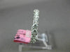 ESTATE 1.30CT DIAMOND 18K WHITE GOLD 3/4 ETERNITY ROUND WEDDING ANNIVERSARY RING