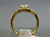 ESTATE LARGE 1.63CT FANCY YELLOW DIAMOND 18KT ROSE GOLD OCTOGAN ENGAGEMENT RING