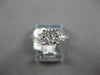 .33CT DIAMOND 18KT WHITE GOLD 3D CLASSIC ROUND CLUSTER ILLUSION ENGAGEMENT RING