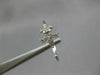 ESTATE .13CT DIAMOND 14KT WHITE GOLD 3D FLEUR DE LIS FUN RING