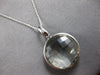 LARGE 25.07CT DIAMOND & AAA GREEN AMETHYST 14KT WHITE GOLD LOVE PENDANT #27970